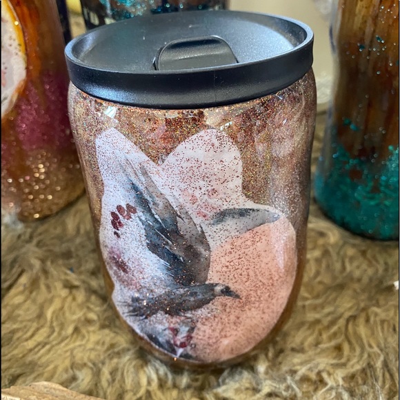 lunas acres Other - Fly away wine tumbler